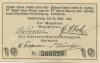 Sonderburg (heute: DK-Sønderborg) - Stadt - 20.3.1920 - 10 Pfennig 