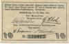 Sonderburg (heute: DK-Sønderborg) - Stadt - 20.3.1920 - 10 Pfennig