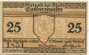Sondershausen - Stadt - 1921 - 25 Pfennig 