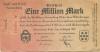 Sonneberg - Kreis und Stadt - 14.8.1923 - 1 Million Mark 