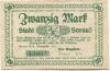 Sorau (heute: PL-Zary) - Stadt - 1918 - 1.2.1919 - 20 Mark 