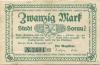 Sorau (heute: PL-Zary) - Stadt - 1918 - 1.2.1919 - 20 Mark 