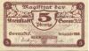 Sorau (heute: PL-Zary) - Stadt - 1918 - 31.12.1920 - 5 Pfennig 