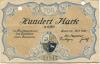 Sorau (heute: PL-Zary) - Stadt - 22.9.1922 - 100 Mark 