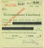 Sottorf - Rörup, Anton. Tischlerei - 1.1.1948 - 0,50 Mark