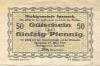 Sparneck - Marktgemeinde - 27.3.1917 - 50 Pfennig 