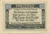 Speicher - Gemeinde - 1.7.1921 - 25 Pfennig 