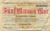 Speyer - Kreisgemeinde Pfalz - 11.8.1923 - 5 Millionen Mark