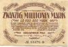 Speyer - Kreisgemeinde Pfalz - 11.8.1923 - 20 Millionen Mark 