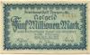 Speyer - Stadt - 27.7.1923 - 5 Millionen Mark 