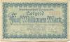 Speyer - Stadt - 27.7.1923 - 5 Millionen Mark 