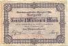Speyer - Stadt - 21.9.1923 - 1.4.1924 - 100 Millionen Mark 