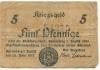 Spremberg - Stadt - 26.3.1917 - 5 Pfennig 