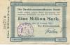 Stade - Kreis - 15.8.1923 - 1 Million Mark 