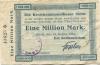Stade - Kreis - 15.8.1923 - 1 Million Mark 