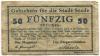 Stade - Stadt - 15,6.1917 - 15.10.1919 - 50 Pfennig 