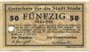 Stade - Stadt - 15.6.1917 - 15.10.1919 - 50 Pfennig 