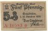 Stadtilm - Stadt - 16.10.1918 - 5 Pfennig 