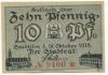 Stadtilm - Stadt - 16.10.1918 - 10 Pfennig 