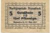 Stammbach - Marktgemeinde - 15.5.1917 - 5 Pfennig 
