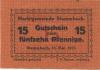 Stammbach - Marktgemeinde - 15.5.1917 - 15 Pfennig 