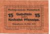 Stammbach - Marktgemeinde - 15.5.1917 - 15 Pfennig 