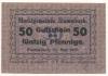 Stammbach - Marktgemeinde - 15.5.1917 - 50 Pfennig 