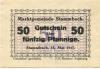 Stammbach - Marktgemeinde - 15.5.1917 - 50 Pfennig 