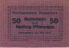 Stammbach - Marktgemeinde - 15.5.1917 - 50 Pfennig 