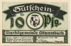 Stammbach - Marktgemeinde - 1.7.1921 - 10 Pfennig 