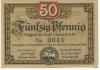 Steinach - Stadt - 1.8.1920 - 50 Pfennig 