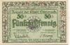 Steinach - Stadt - 1.10.1921 - 50 Pfennig 