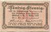 Steinau (heute: PL-Scinawa) - Kreissparkasse - 1.3.1920 - 50 Pfennig 