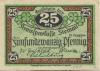 Steinau (heute: PL-Scinawa) - Kreissparkasse - -- - 25 Pfennig