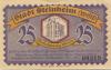 Steinheim - Stadt - 18.3.1921 - 25 Pfennig 