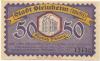Steinheim - Stadt - 18.3.1921 - 50 Pfennig 