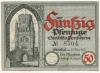 Stendal - Stadt - 27.2.1920 - 31.12.1920 - 50 Pfennig 