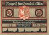 Stendal - Stadt - 15.7.1921 - 31.12.1921 - 50 Pfennig 