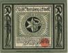 Sternberg - Stadt - 23.1.1922 - 50 Pfennig 