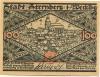 Sternberg - Stadt - 23.1.1922 - 100 Pfennig 