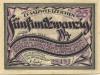 Stettin (heute: PL-Szczecin) - Kreis Randow - 1.9.1921 - 30.6.1922 - 25 Pfennig 