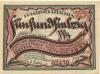 Stettin (heute: PL-Szczecin) - Kreis Randow - 1.9.1921 - 30.6.1922 - 75 Pfennig 