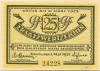 Stettin (heute: PL-Szczecin) - Stadt - 1.5.1921 - 31.3.1922 - 25 Pfennig 