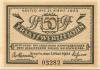 Stettin (heute: PL-Szczecin) - Stadt - 1.5.1921 - 31.3.1922 - 50 Pfennig 