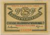 Stettin (heute: PL-Szczecin) - Stadt - 1.1.1922 - 31.7.1922 - 25 Pfennig 