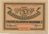 Stettin (heute: PL-Szczecin) - Stadt - 1.1.1922 - 31.7.1922 - 50 Pfennig 