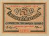 Stettin (heute: PL-Szczecin) - Stadt - 1.1.1922 - 31.7.1922 - 50 Pfennig 
