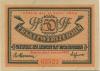 Stettin (heute: PL-Szczecin) - Stadt - 1.1.1922 - 31.7.1922 - 50 Pfennig