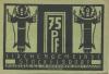 Stockelsdorf - Kirchengemeinde - - 15.12.1921 - 75 Pfennig 