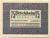 Stöckheim (heute: Northeim) - Gemeinde - -- - 75 Pfennig 